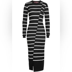 McQ Distort Stripe Wool